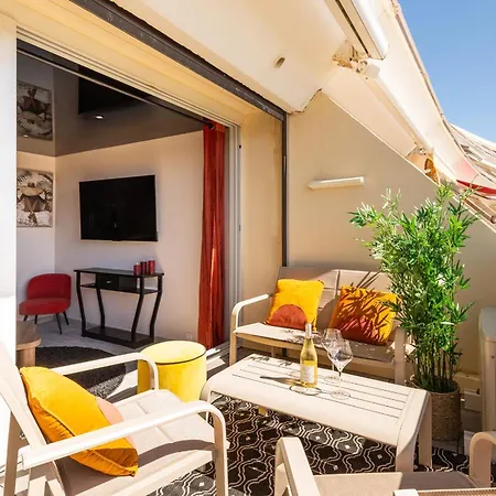 Amber Sea Heliopolis Sea View Terrace Fiber Wi-fi Recently Renovated Agde